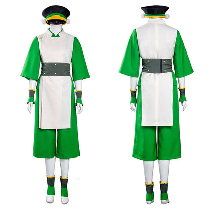 Avatar: The Last Airbender Toph Bengfang Weste Hosen Outfits Halloween Karneval Anzug Cosplay Kostüm