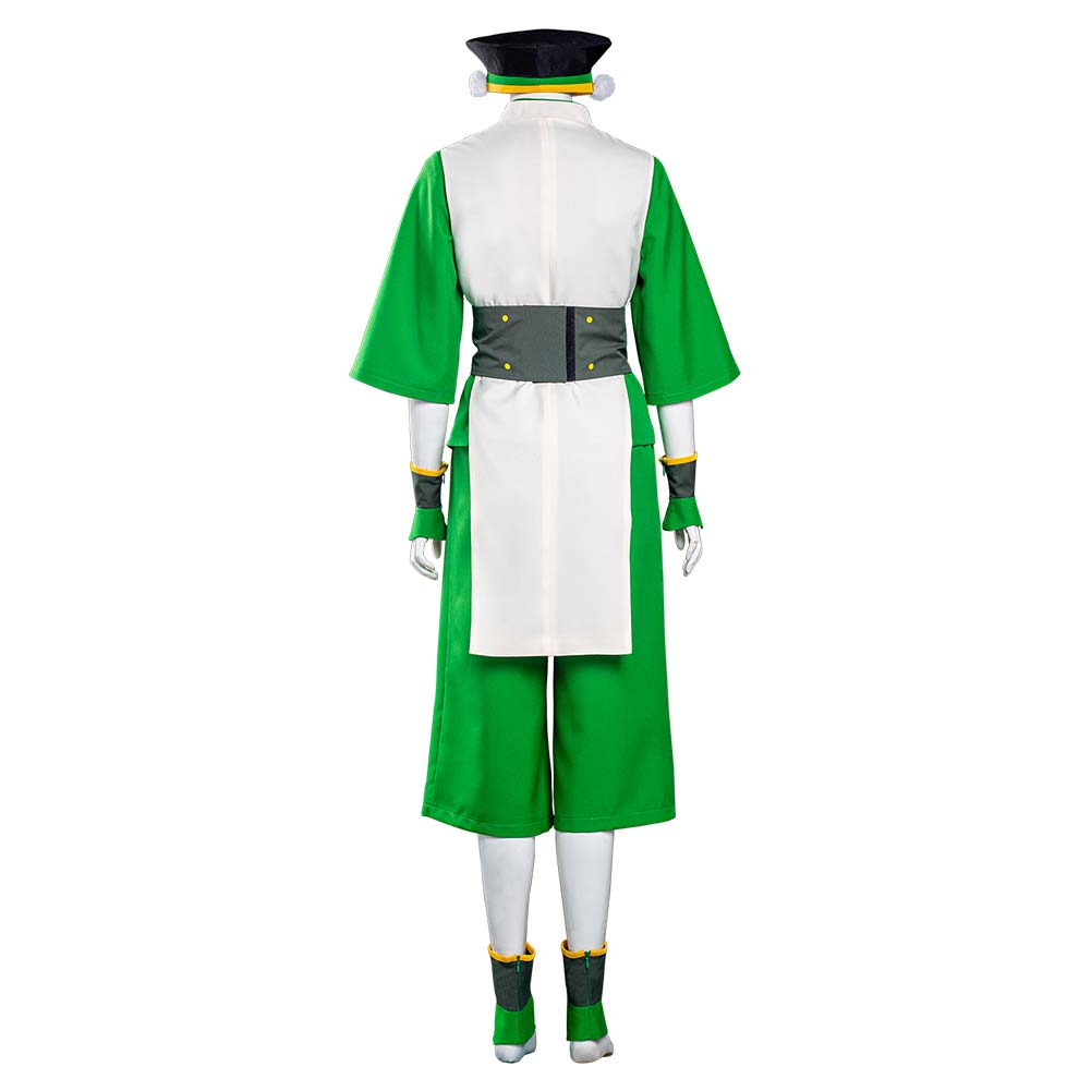 Avatar: The Last Airbender Toph Bengfang Weste Hosen Outfits Halloween Karneval Anzug Cosplay Kostüm