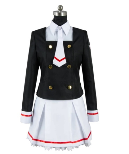 Card Captor Sakura Kinomoto Schuluniform Outfit Cosplay Kostüm