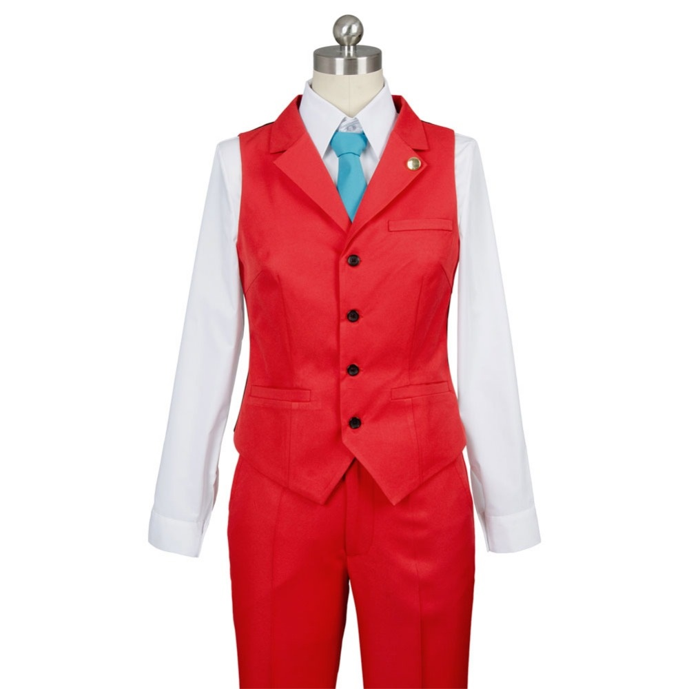 Gyakuten Saiban 4 Apollo Justice Ace Attorney Polly Roter Anwaltsanzug Cosplay Kostüm