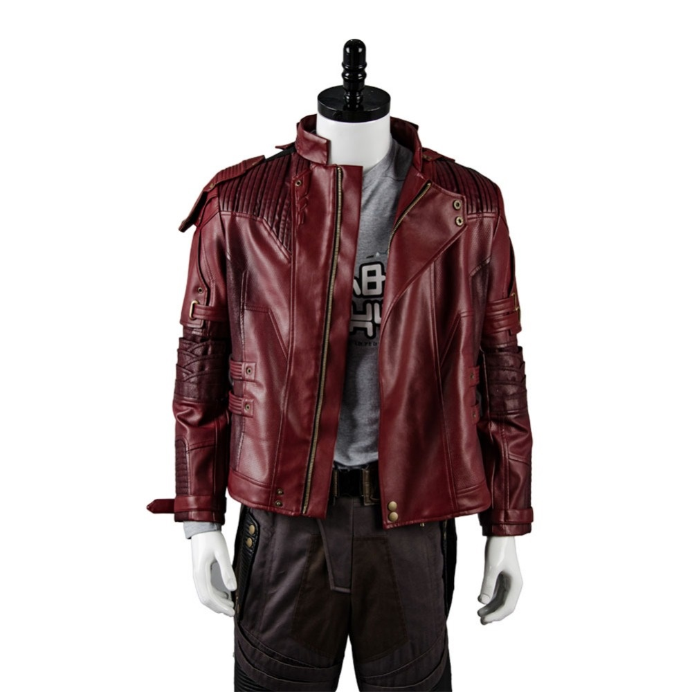 Guardians of the Galaxy 2 Peter Jason Quill Starlord Jacke nur Cosplay Kostüm