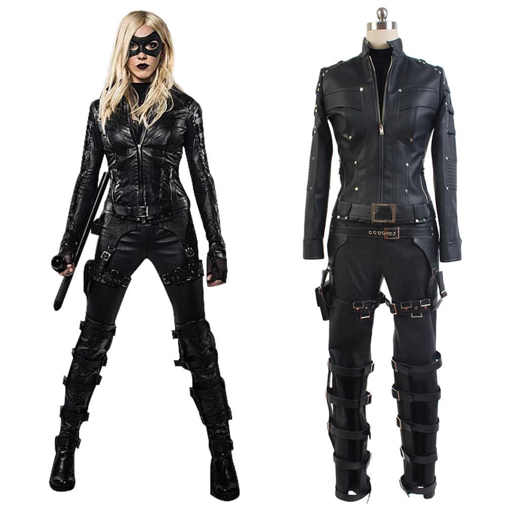 Grüner Pfeil Staffel 3 Black Canary Laurel Lance Outfit Cosplay Kostüm