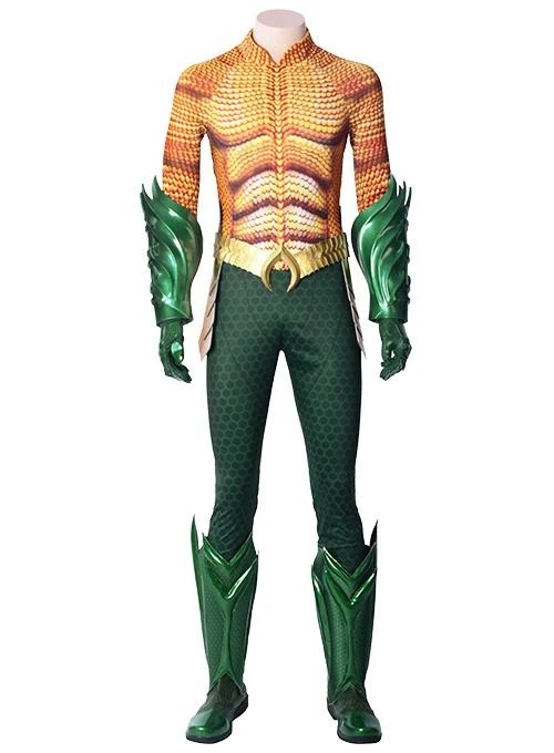 Dc Justice League Aquaman Arthur Curry Outfit Cosplay Kostüm