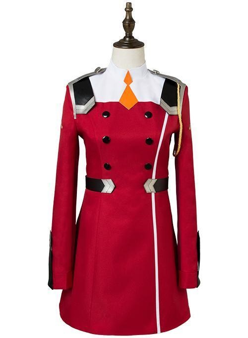 Darling in the Franxx Zero Two Code 002 Uniformkleid Cosplay Kostüm