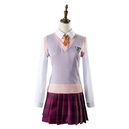 Danganronpa 3 Akamatsu Kaede Outfit Kleid Cosplay Kostüm