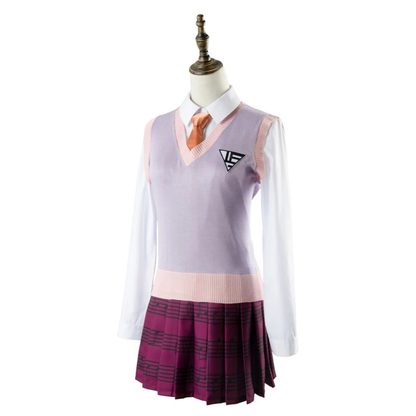 Danganronpa 3 Akamatsu Kaede Outfit Kleid Cosplay Kostüm