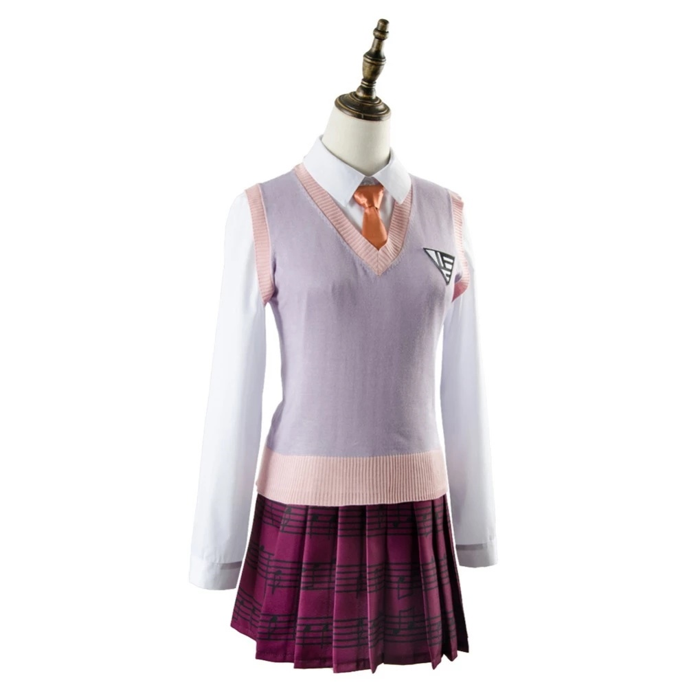 Danganronpa 3 Akamatsu Kaede Outfit Kleid Cosplay Kostüm