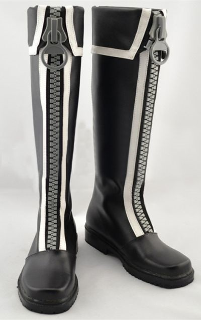 D Gray Man Allen Walker Cosplay Schwarze Stiefel