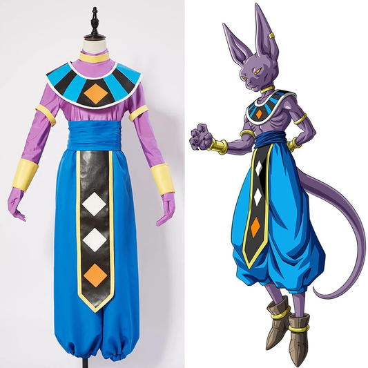 Dragon Ball Gott der Zerstörung Beerus Cosplay Kostüm