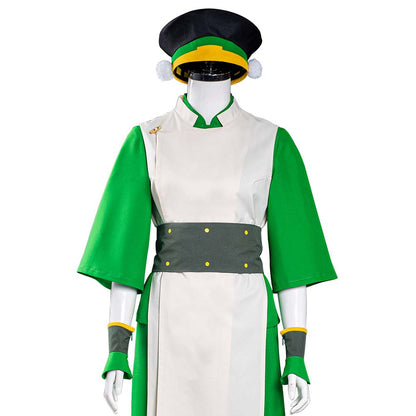 Avatar: The Last Airbender Toph Bengfang Weste Hosen Outfits Halloween Karneval Anzug Cosplay Kostüm