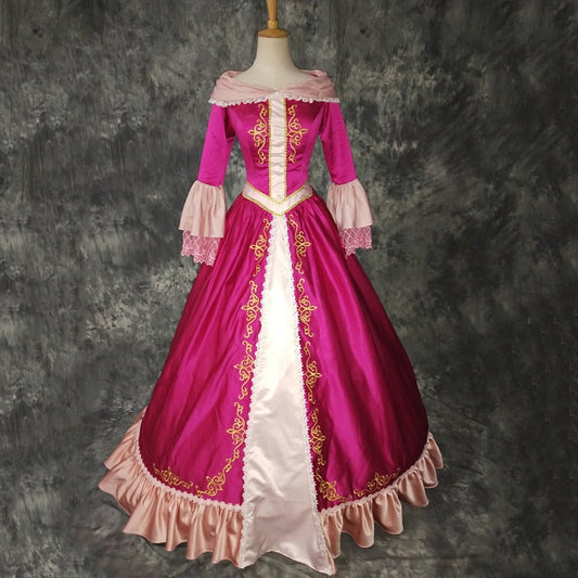 Costume de Cosplay Belle et la Bête pour adulte, robe longue de princesse Bella, cape pour femme, Noël, Halloween, fête sur scène, Belle 2017 de la Belle et la Bête 