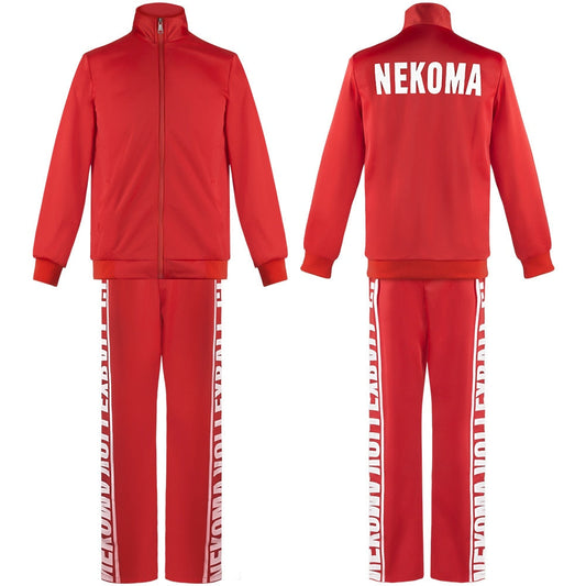 Haikyuu Nekoma Jacke Hose Hoodies T-Shirt Uniform Kuroo Tetsurou Kenma Kozume Cosplay Kostüm Volleyball Anime Sportswear