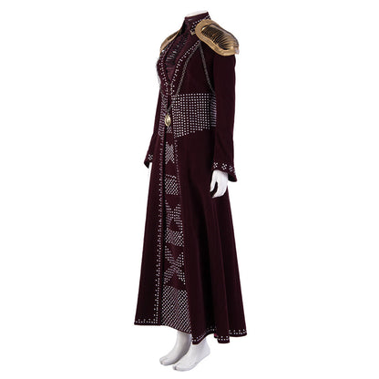 Game of Thrones Cersei Lannister Cosplay Kostüm Halloween Kostüm Outfits Schwarzes Kleid