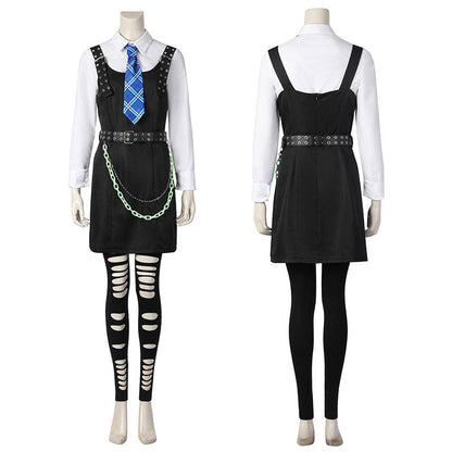 Frankie Stein Cosplay Kleid Frankie Monster High Live Action Halloween Kostüm