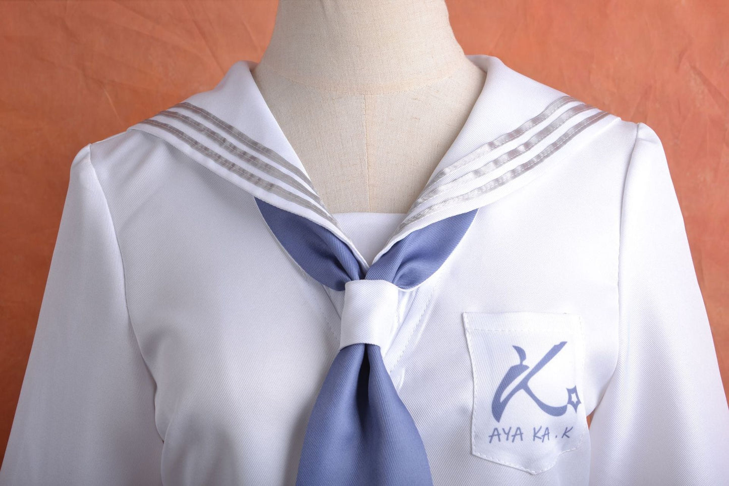 Genshin Impact Kamisato Ayaka Schuluniform Cosplay Kostüm