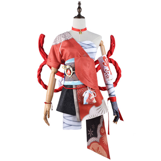 Costume cosplay di Genshin Impact Yoimiya