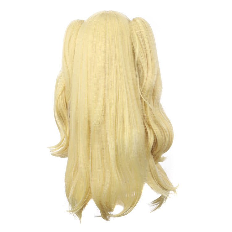 Genshin Impact Fischl Blonde Cosplay Perücke