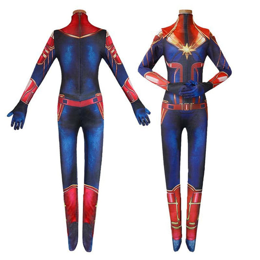 Avengers 3 Infinity War Captain Marvel Ms Marvel Overall Cosplay Kostüm