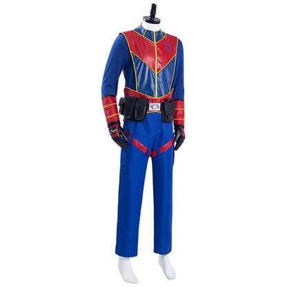 Henry Danger Captain Man Halloween Kostüm für Erwachsene Anzug