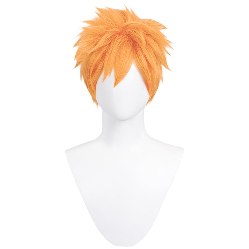 Bleach Kurosaki Ichigo Gelbe kurze Cosplay Perücke