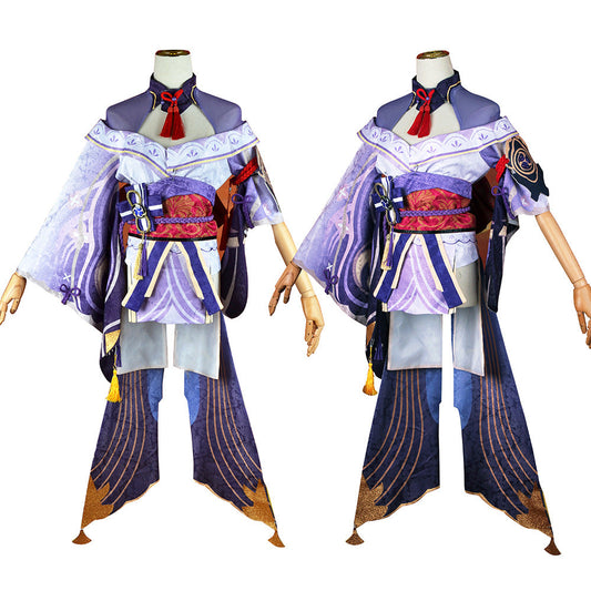 Raiden Shogun Cosplay Kostüm Spiel Genshin Impact Cosplay Kleid