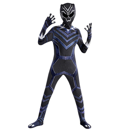 Black Panther Cosplay Kostüm Kinder Erwachsene Halloween Anzug