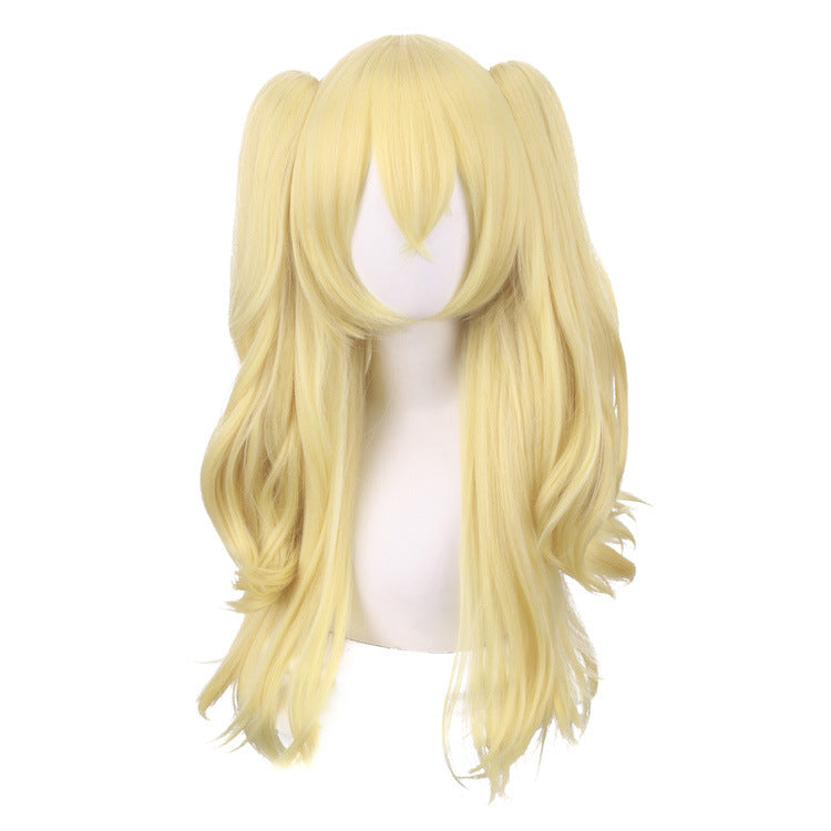 Genshin Impact Fischl Blonde Cosplay Perücke