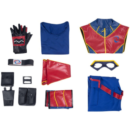 Henry Danger Captain Man Halloween Kostüm für Erwachsene Anzug