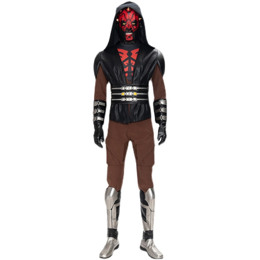 Darth Maul Kostüm Herren SW Weibliches Halloween Outfit Cosplay Anzug