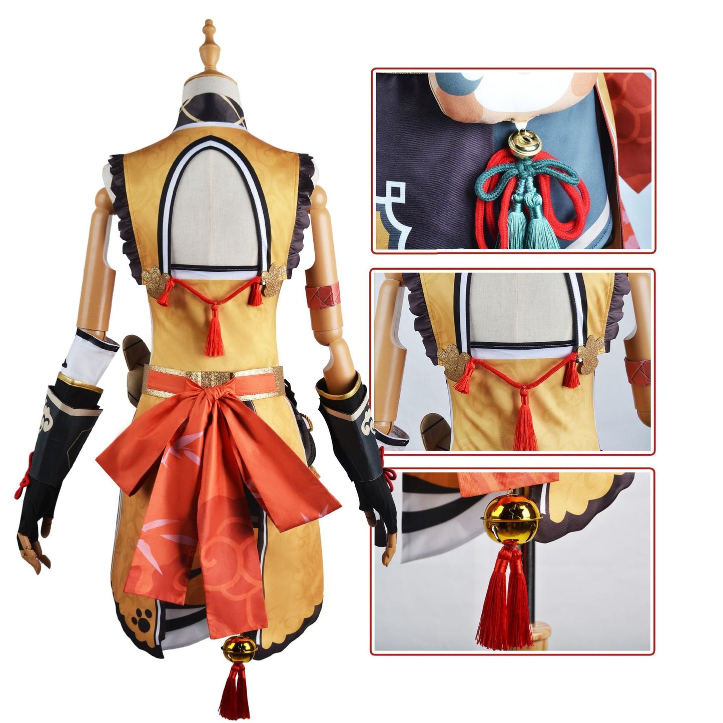 Spiel Genshin Impact Xiangling Outfits Halloween Karneval Kostüm Cosplay Kostüm