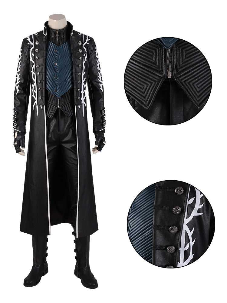 Dmc Devil May Cry 5 V Vergil Altertümliches Outfit Cosplay Kostüm