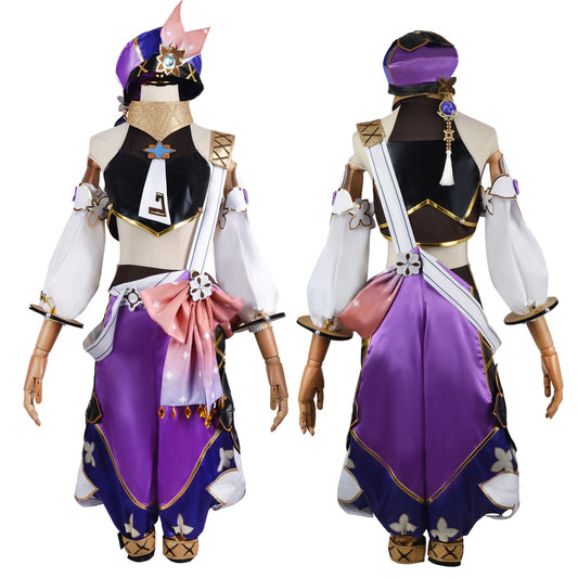 Genshin Impact Dori Cosplay Costume Outfits Halloween Carnevale Suit