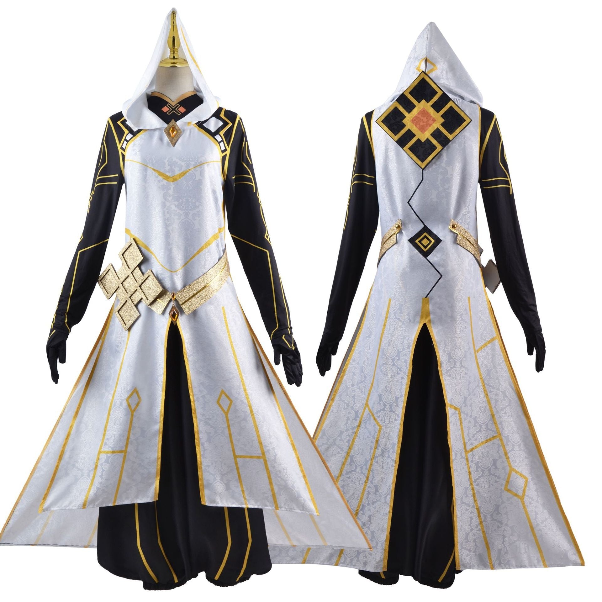 Genshin Impact Zhongli Archon Outfit Cosplay Kostüm Crazecosplay