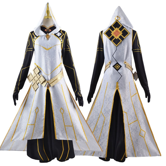 Genshin Impact Zhongli Archon Outfit Cosplay Kostüm