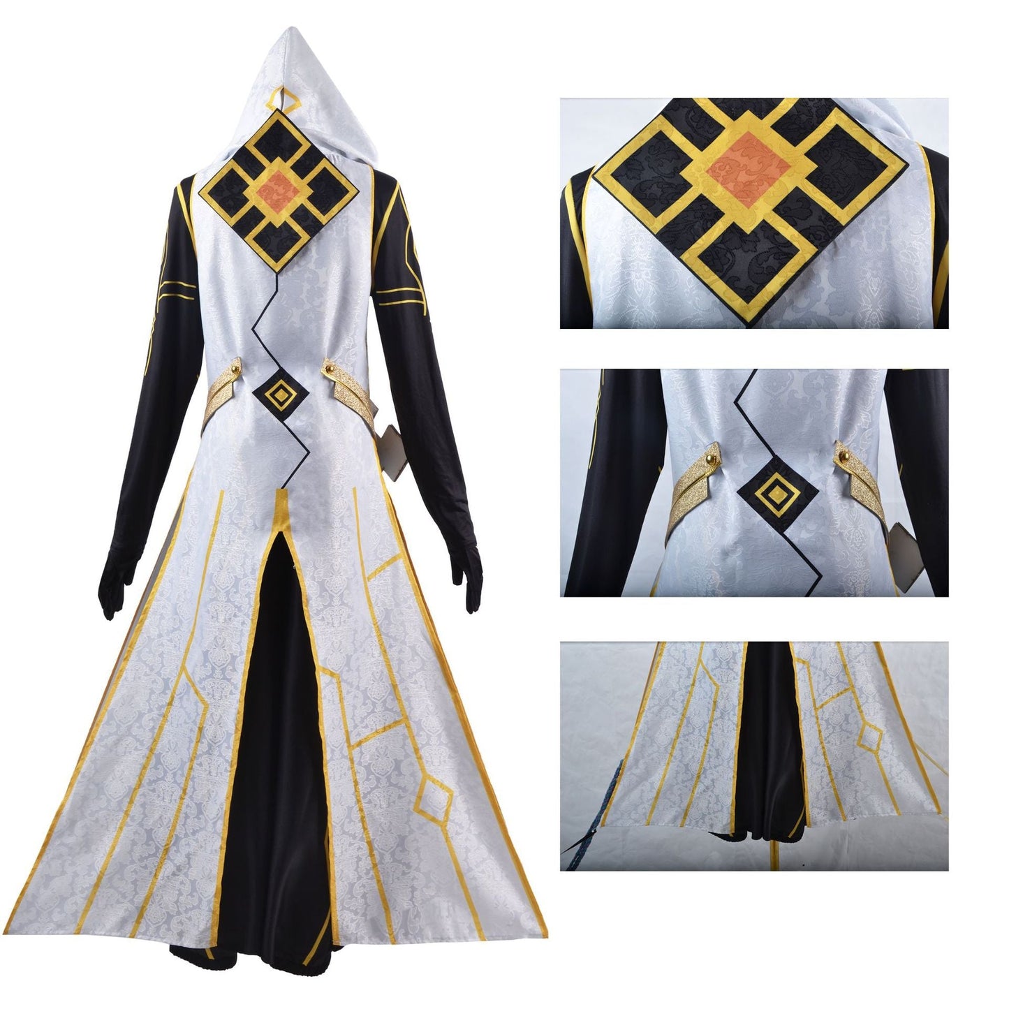 Genshin Impact Zhongli Archon Outfit Cosplay Kostüm