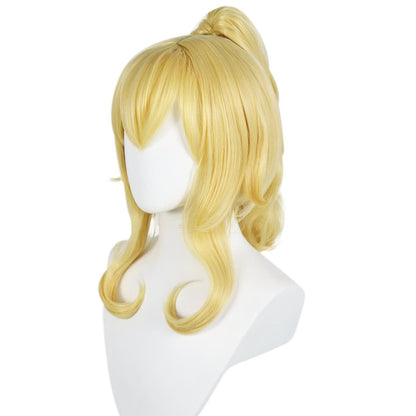 Genshin Impact Jean Qin Perücke blonde Pferdeschwanz Cosplay Perücke