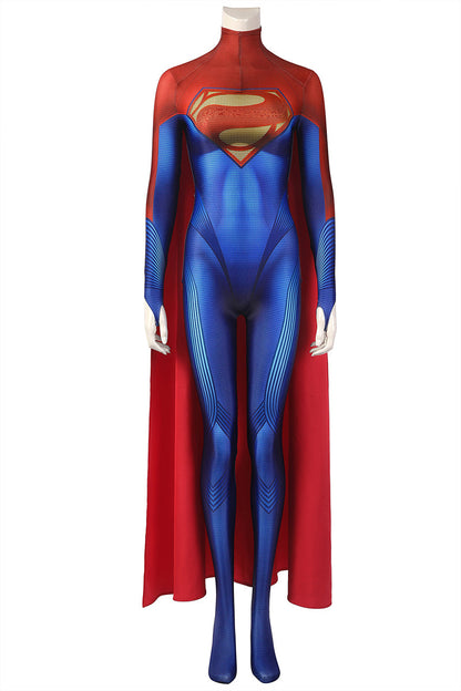 Flash Supergirl Cosplay Kostüm Erwachsene Halloween Outfit