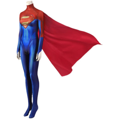 Flash Supergirl Cosplay Kostüm Erwachsene Halloween Outfit