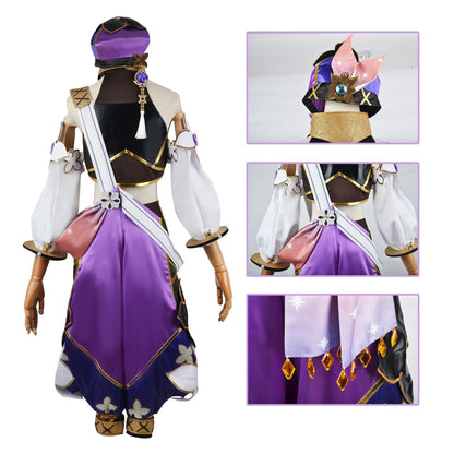 Genshin Impact Dori Cosplay Kostüm Outfits Halloween Karneval Anzug