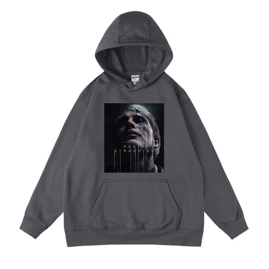 Death Stranding Mama Cosplay Grauer Hoodie