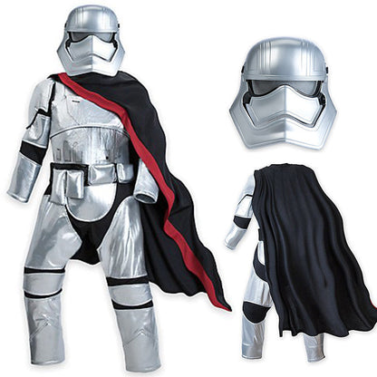 Jungen Silberner Stormtrooper Kostüm Authentischer Stormtrooper Cosplay Anzug mit Maske