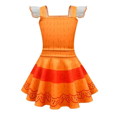 Encanto PEPA Cosplay Kostüm Kleid für Kinder