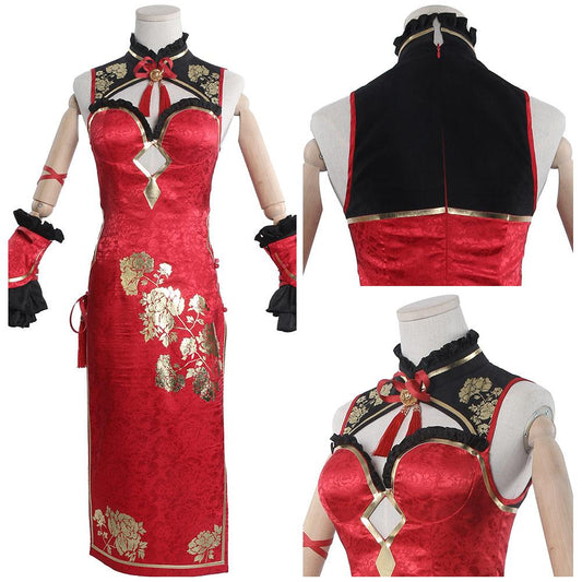 Date A Live Tokisaki Kurumi Cheongsam Cosplay Kostüm