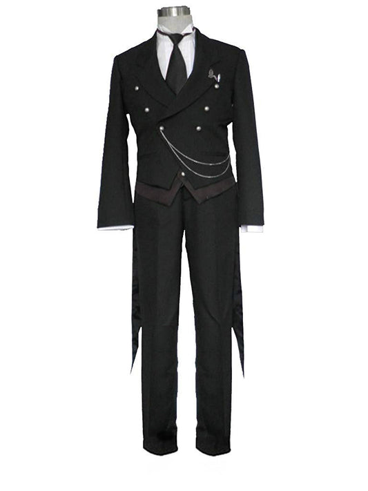 Sebastian Michaelis Outfit Schwarz Butler Frauen Cosplay Kostüm