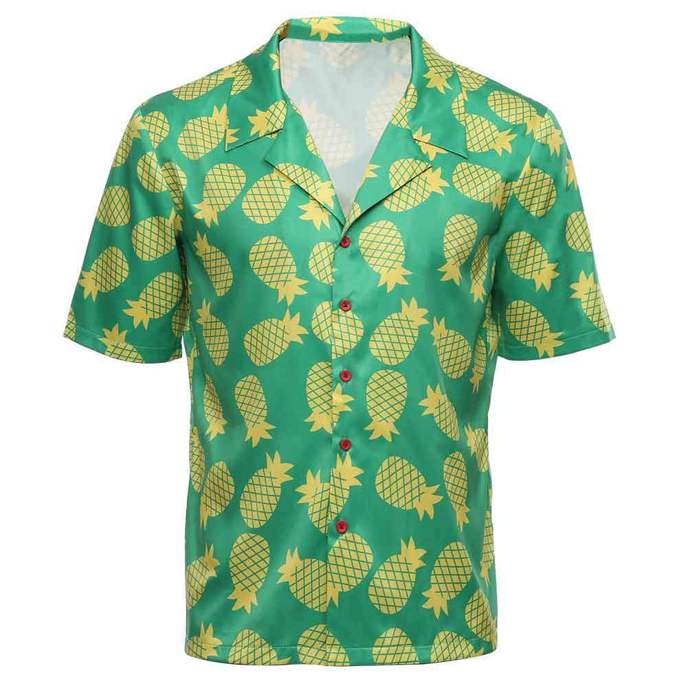 T-shirt à manches courtes hawaïenne pour adulte, costume de cosplay Animal Crossing, costume d'Halloween et de carnaval