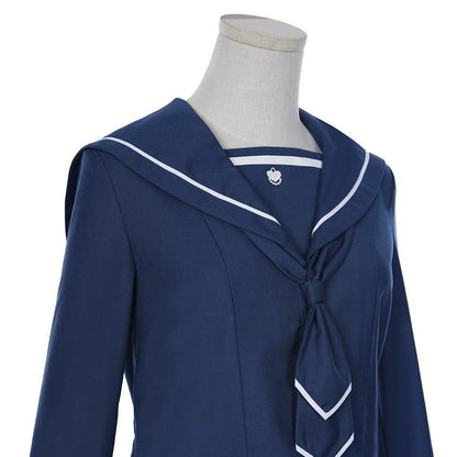 Houkago Teibou Nisshi Tagebuch unserer Tage am Wasser Hina Tsurugi Jk Uniform Matrosenanzug Cosplay Kostüm