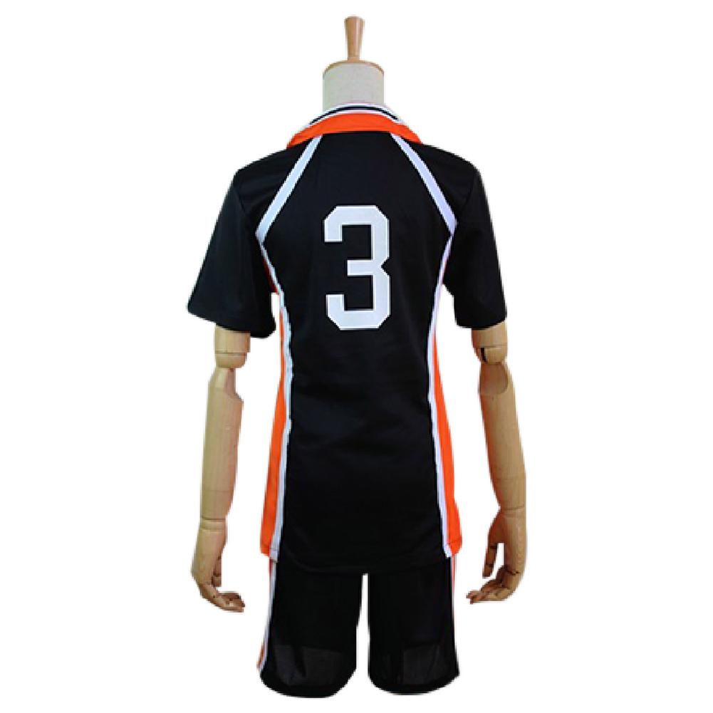 Haikyuu Cosplay Kostüm Azumane Asahi Sportbekleidung Shirt Jerseys