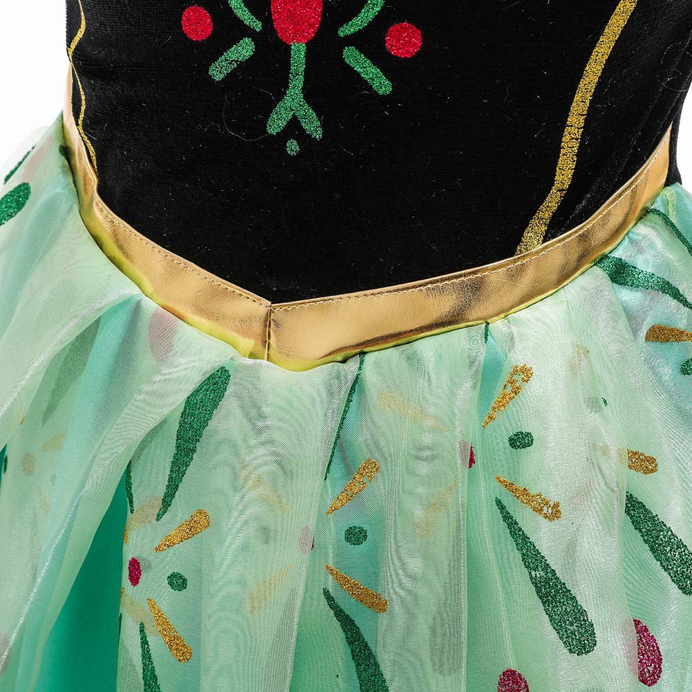 Frozen Princess Anna Kinder-Kleid Cosplay Kostüm