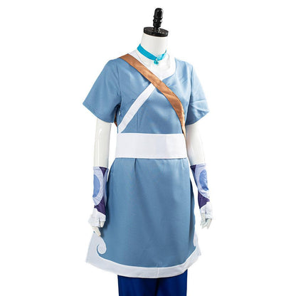 Avatar Der letzte Airbender Katara Cosplay Kostüm