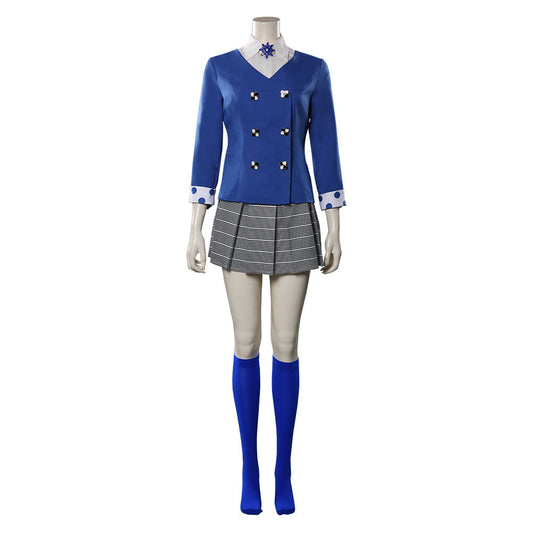 Heathers The Musical Veronica Sawyer Halloween Kostüm Cosplay Uniform Kleid Rock